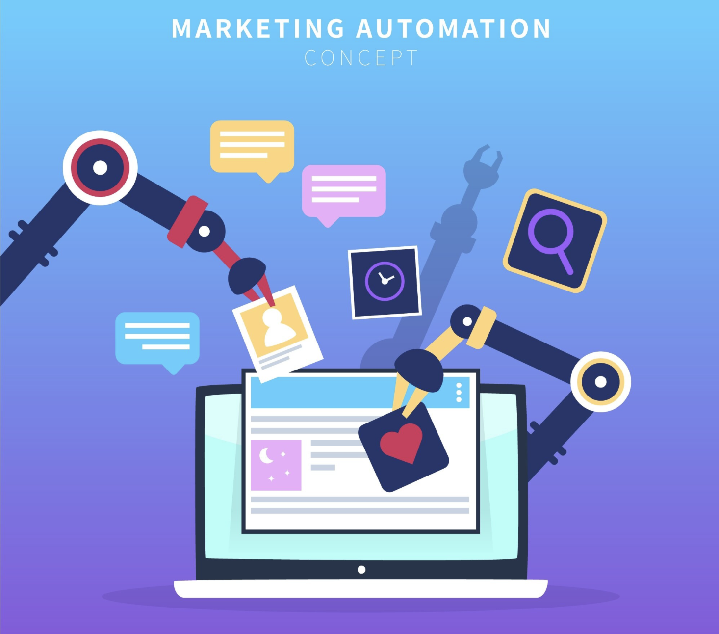 Digital marketing agency creating content, including blogs, social media posts, and videos, to enhance brand visibility and engagement.
