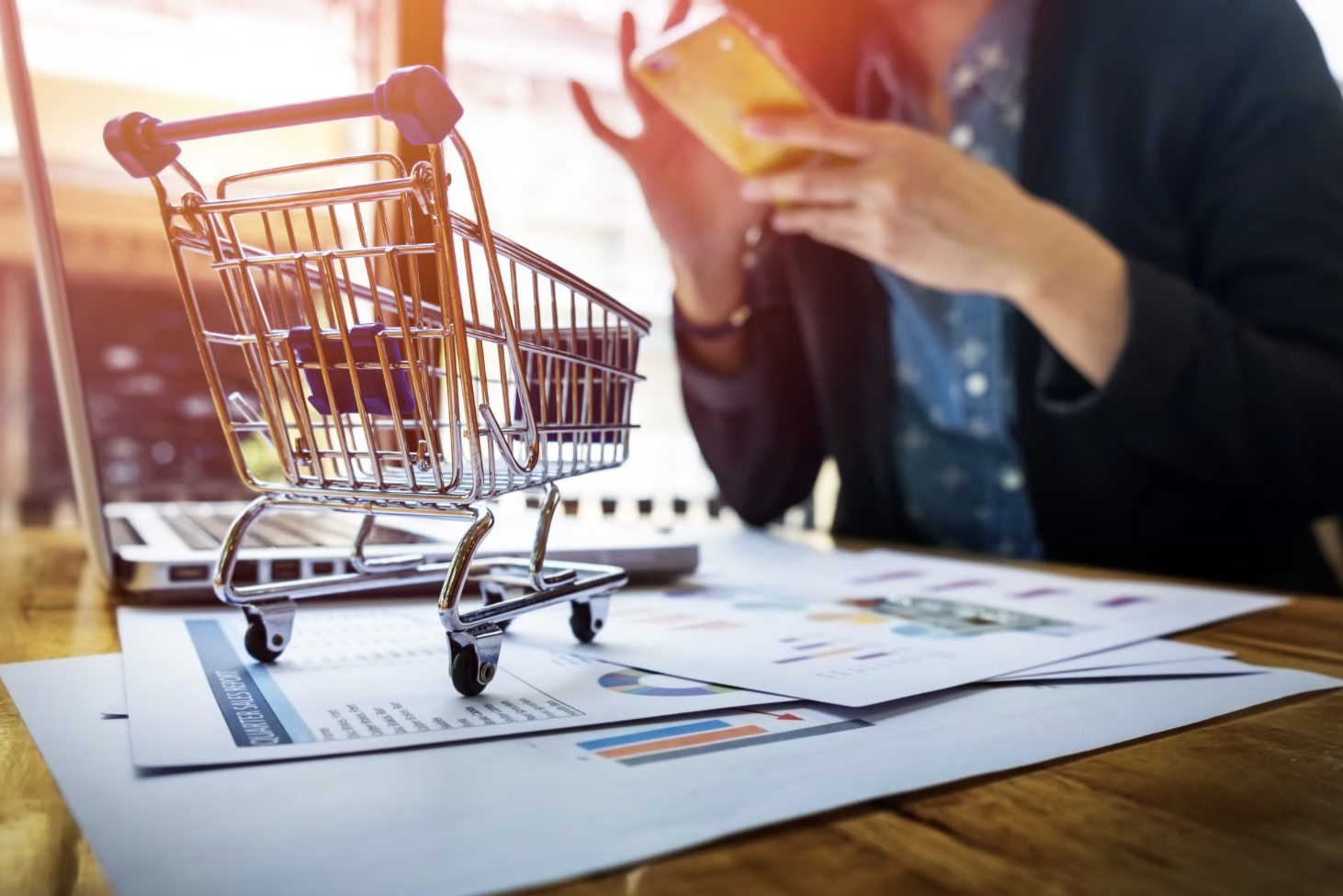 An ecommerce conversion rate optimisation agency analyzing website performance to boost sales and improve user experience.