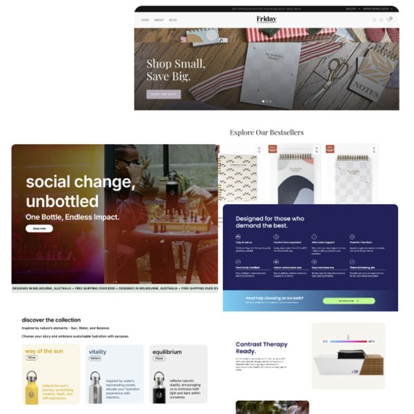 Optimized website designed to boost conversions and user engagement